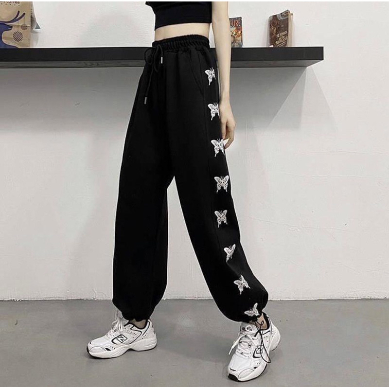 BUTTERPLAY SWEET PANTS | CELANA JOGGER WANITA KOREAN | CELANA PANJANG