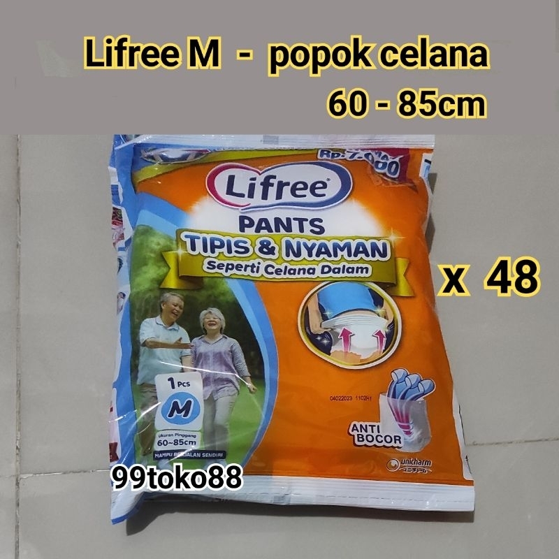 lifree celana M  -  48 pcs