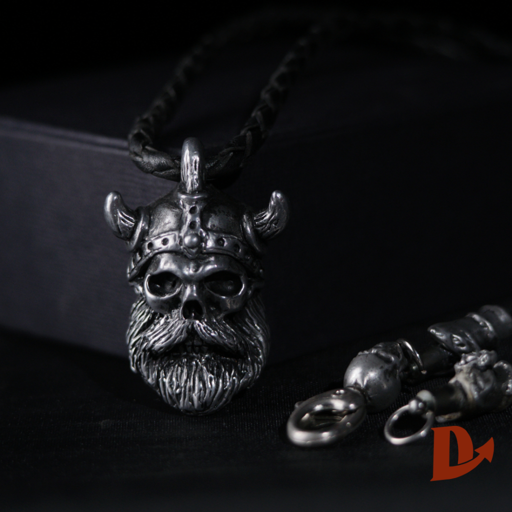 Necklace Skull / Kalung Viking King Fairhair