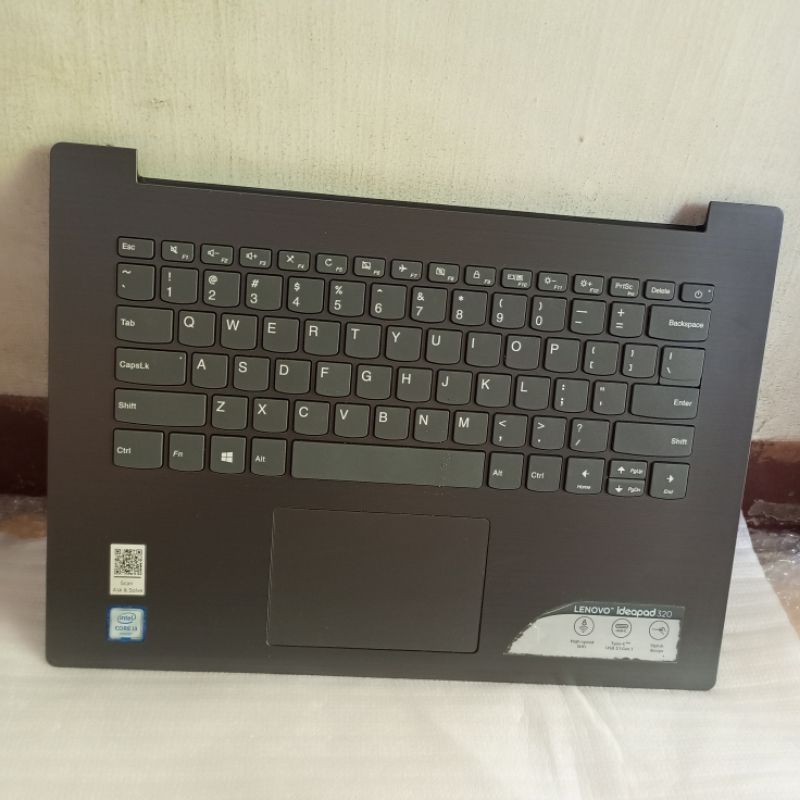 Case Casing Atas Palmrest Keyboard Laptop Lenovo 320 330 14 ikb igm ast