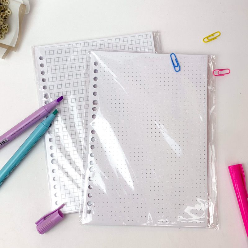 

Loose leafGrid Dot A5 / B5 Termurah