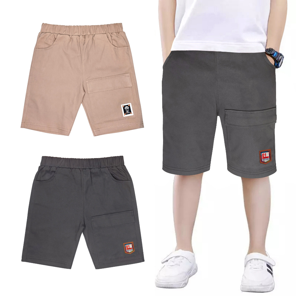 Celana Pendek Anak Chinos Short Pants Bahan Katun Twill Stretch Usia 1 Tahun Sampai Remaja Diatas 12 Tahun Golden1978