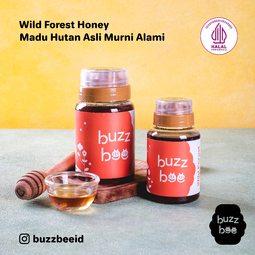 

BuzzBee - Madu Hutan Asli Murni Alami / Wild Forest Honey