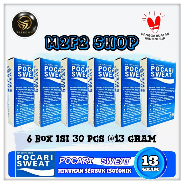 

Pocari Sweat Ion Supply Drink Minuman Serbuk Sachet - 13 gr (Kemasan 6 Box)