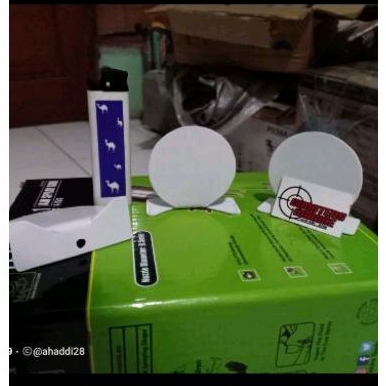 Plat Target Bulat Mini 5cm Tembak Reaksi AA IPSC GBB GBBR