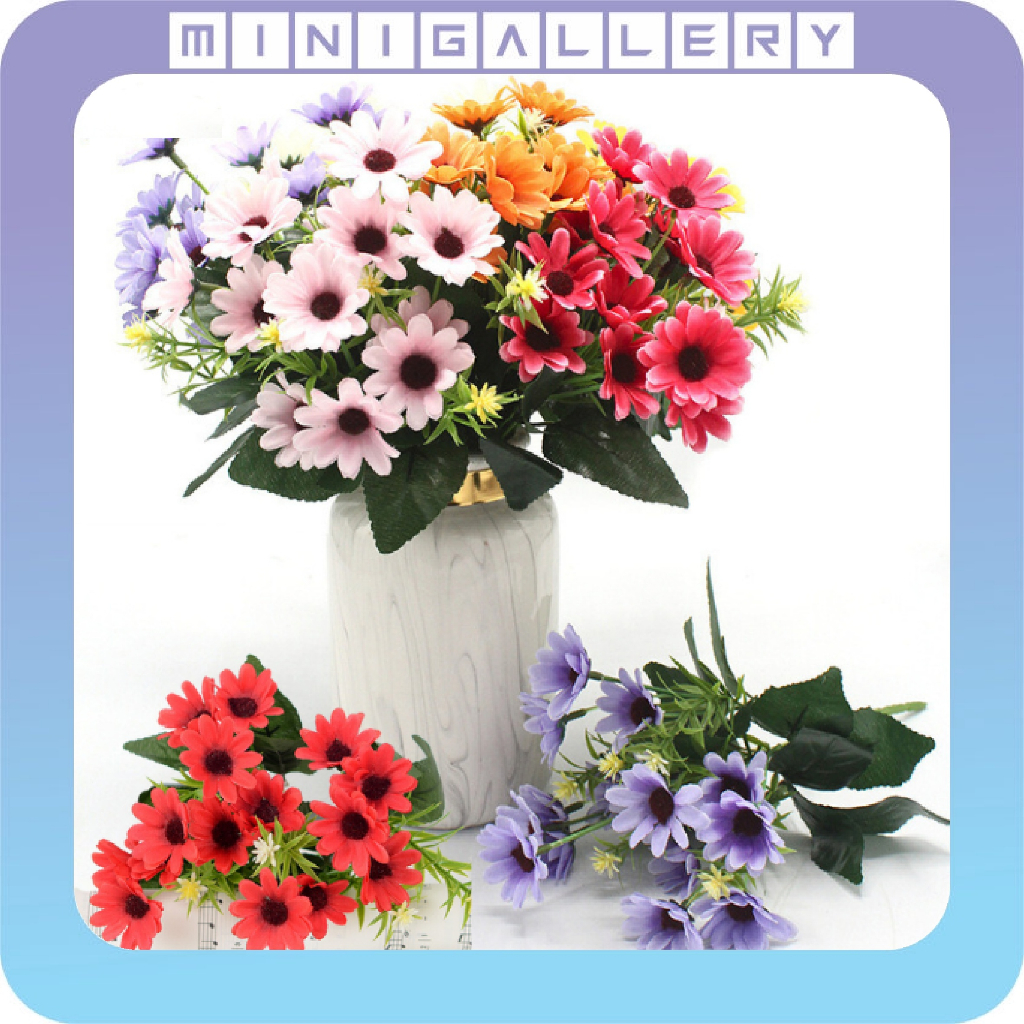 Bunga Buket Chrisanthemum Krisan Hias Properti Foto Produk Studio Artificial Flower BG11