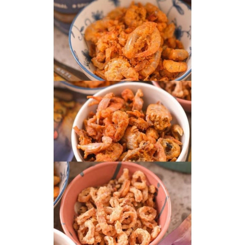 

CEMILAN CUPA CRISPY REAL SEAFOOD (RASA ORI DAN SPICY)