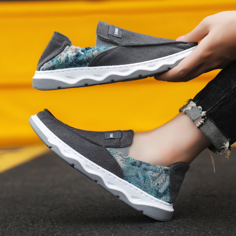 Sepatu Pria Import Slip On 121910 Fashion Sport Casual Formal Shoes