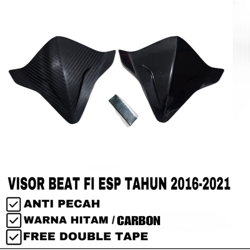 Visor Motor Beat Fi Esp Tahun 2016 - 2022 Anti Pecah