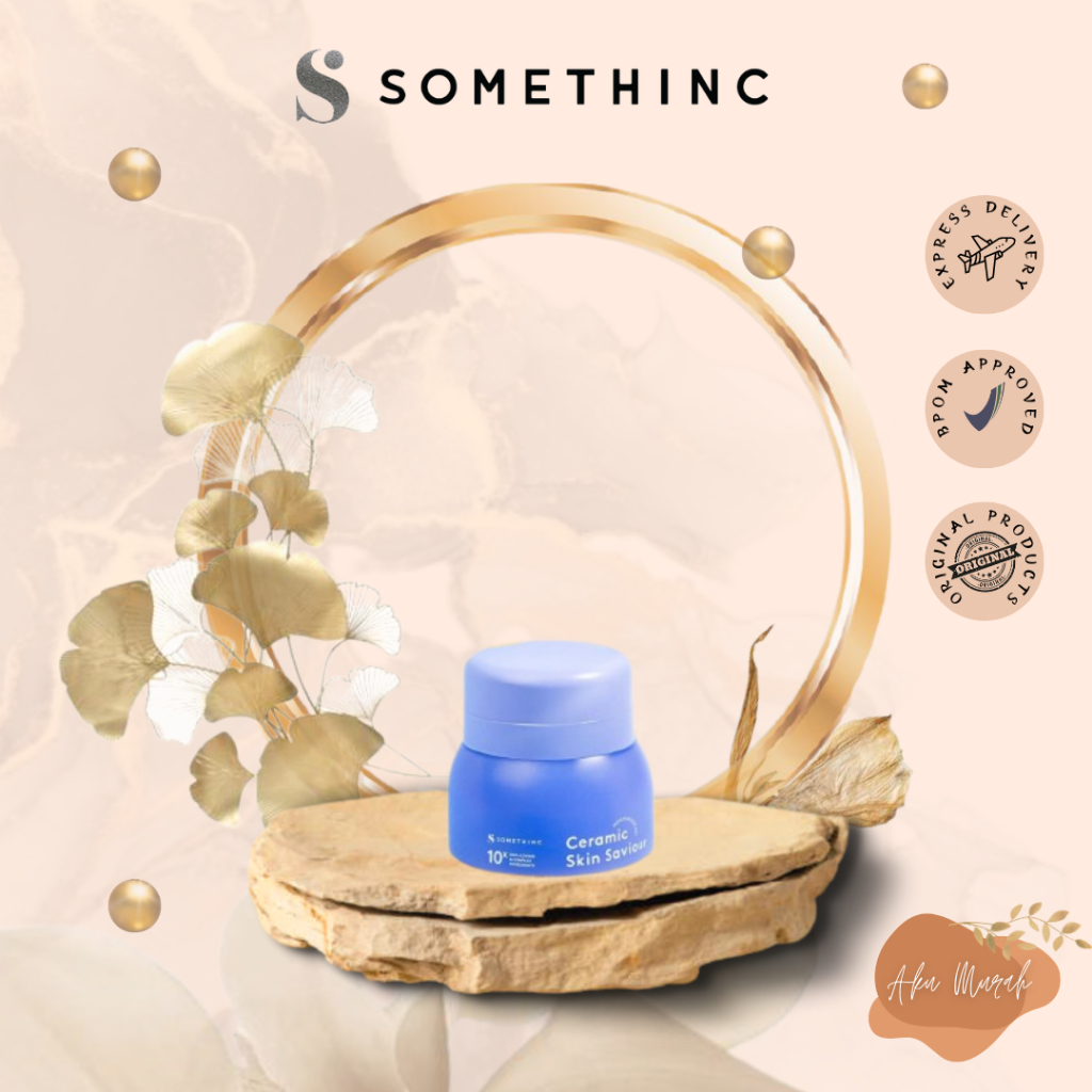 ✨ AKU MURAH ✨ SOMETHINC REFORMULATED #3 CERAMIC SKIN SAVIOUR MOISTURIZER GEL - 50ML