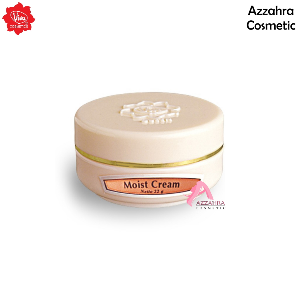 Viva Queen Moist Cream with Moisturizer, Vit A, E &amp; F - 22 gr