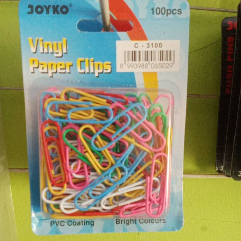 

vinyl paper clip penjepit kertas warna