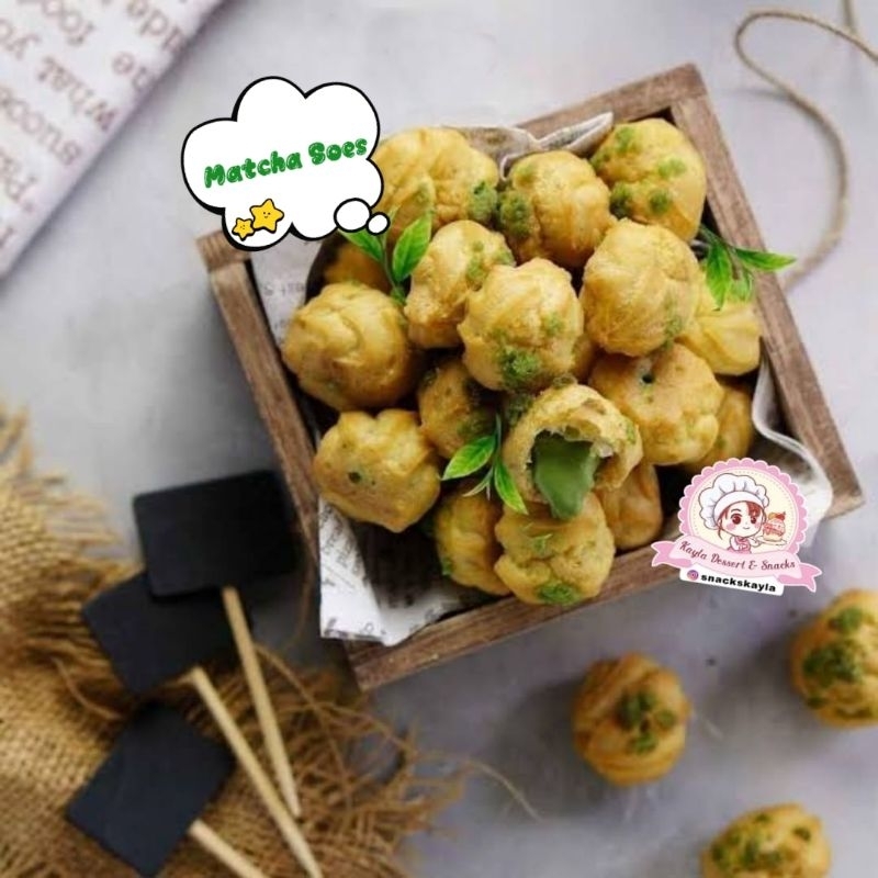 

Matcha Soes