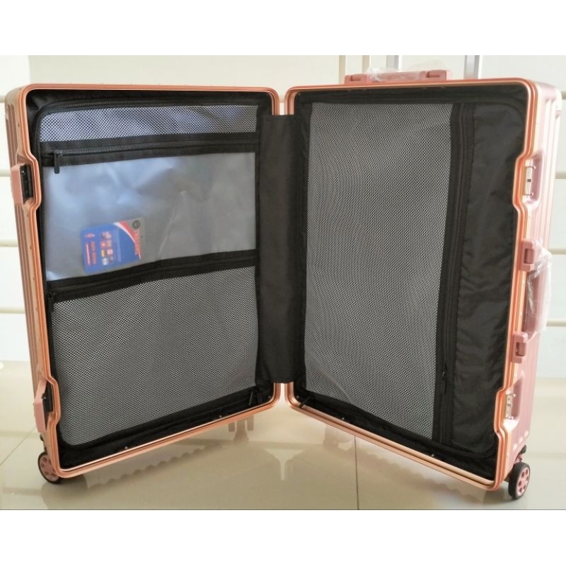 KOPER FIBER 20 Inch - 28 Inch JUMBO ROAMING ORIGINAL PP ANTI PECAH NON ZIPPER TSA LOCK