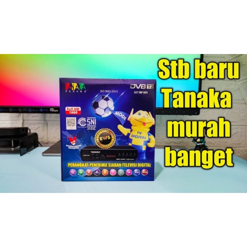 STB Set Top Box Tanaka V2/T2 METAL/BESI Digital DVB T2