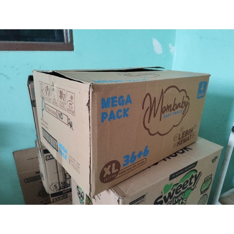 Kardus jumbo Bekas Diapers kondisi 99% Mulus cocok untuk pindahan
