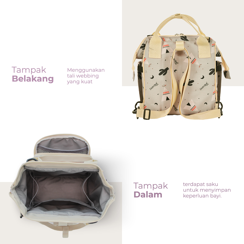 Tas Bayi Kecil 3 In 1 Heaven Series - DGT7518 - Dialogue Baby
