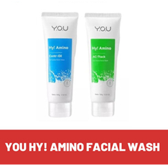 ❤ PAMELA ❤ Y.O.U HY AMINO FACIAL WASH 100g