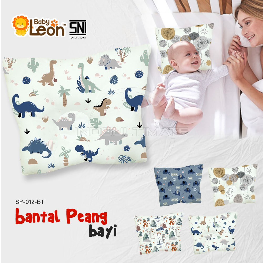 BABY LEON Bantal Bayi Anti Peang Peyang Karakter BY-94-10 Bantal Bayi Tidur Perlengkapan Tidur Bayi SP-012-BT BABY LEON