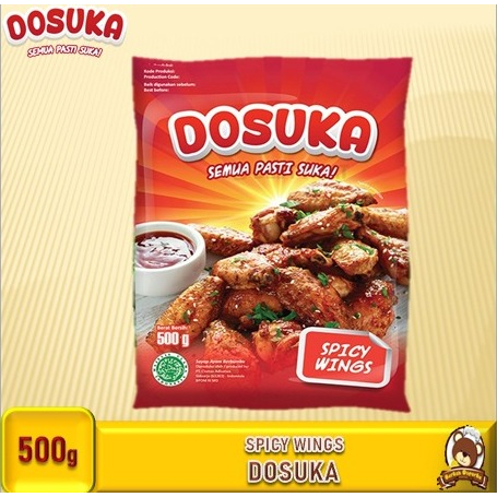 

Dosuka Spicy Wings 500g Bumbu Pedas Manis Japfa Ciomas Distributor Frozen Food Bogor