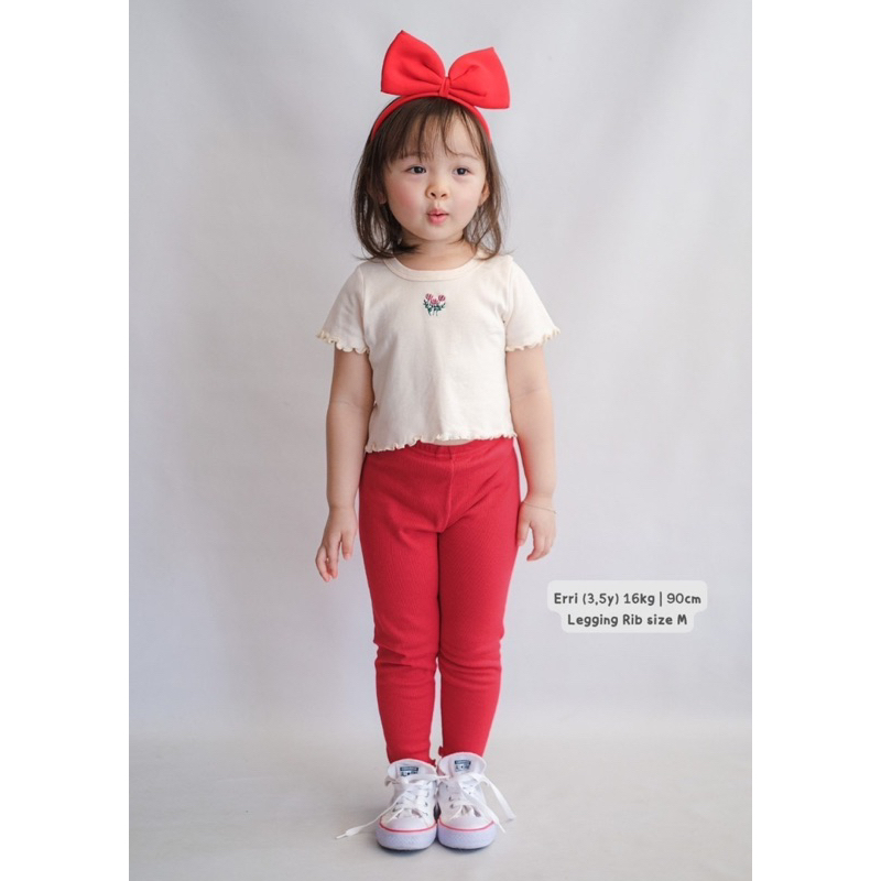 Legging Rib Anak 1-5thn