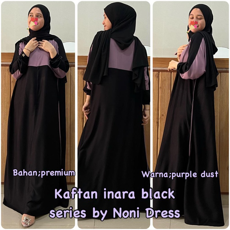 Daster Arab Noni INARA Maxi Dress Big Size Ori