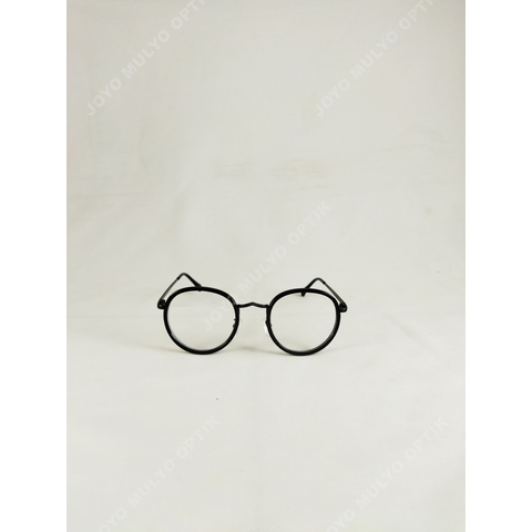 Frame Kacamata Bulat Pria/Wanita