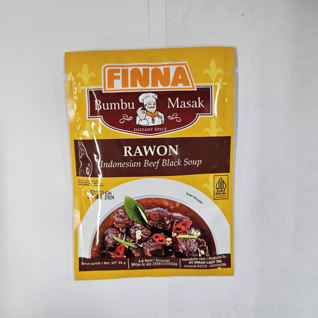 Finna Bumbu Masak Instan Rawon 50 gram