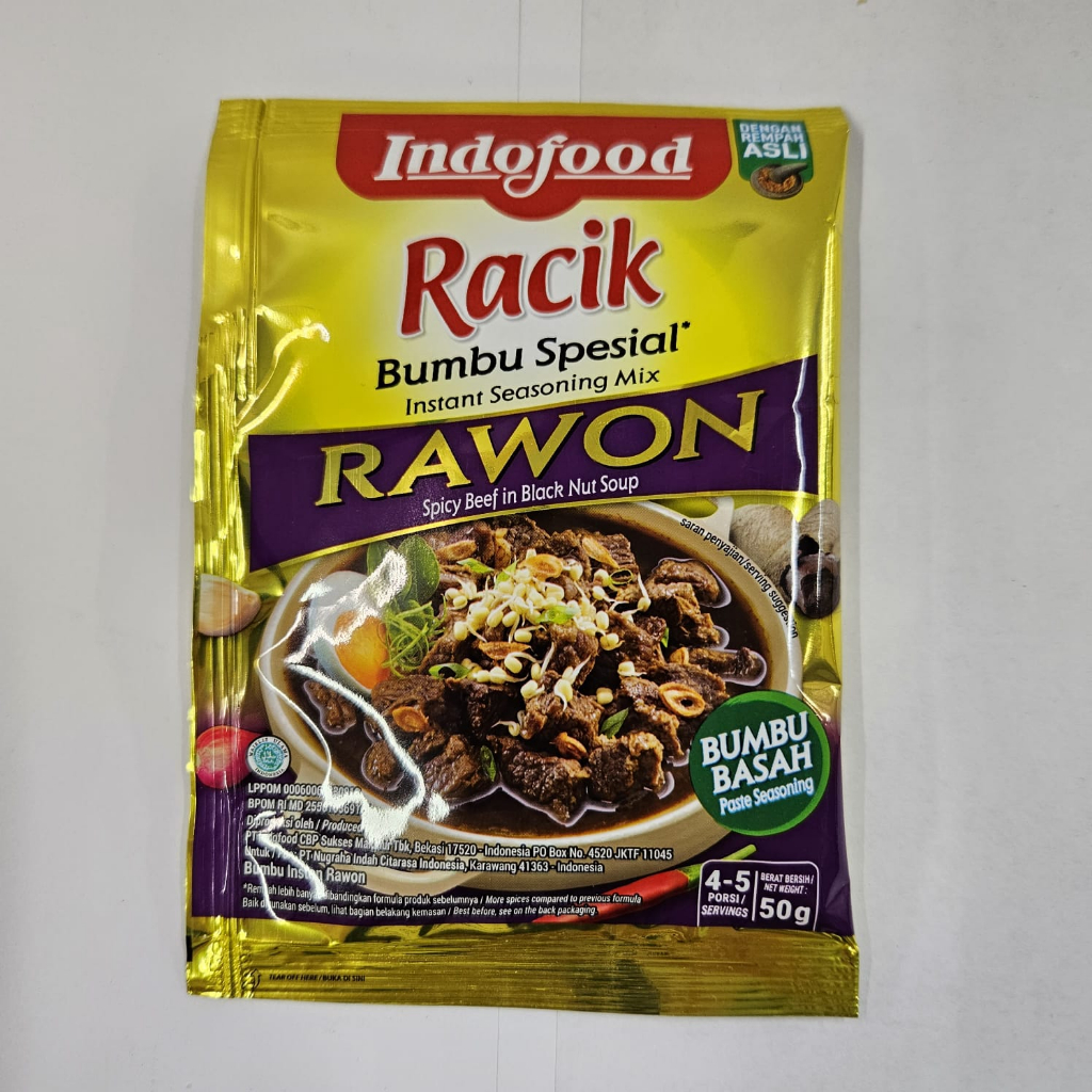 Indofood Racik Bumbu Instan Basah Rawon 50 gram