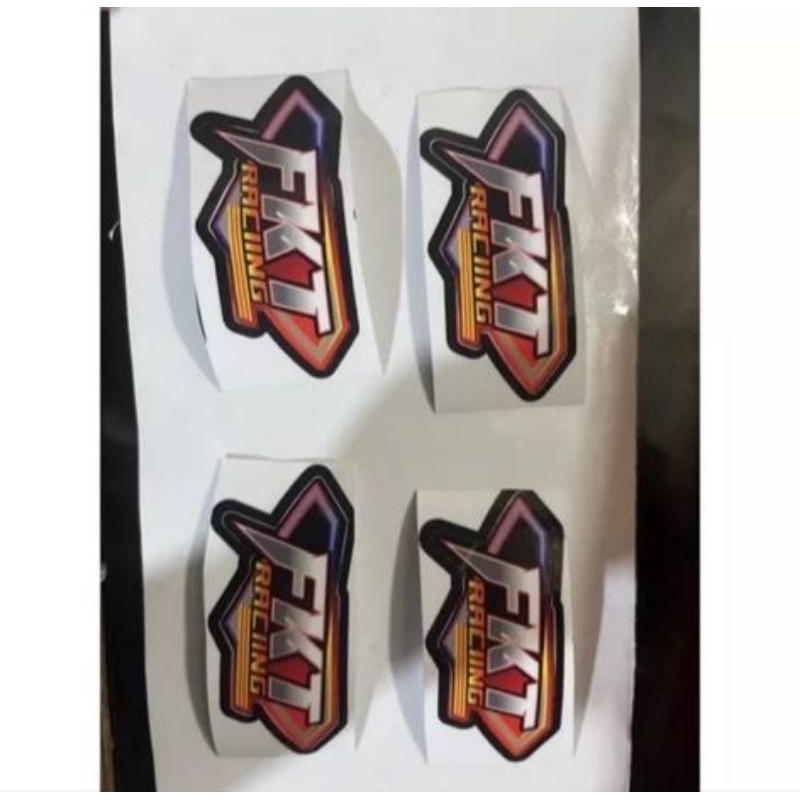 Stiker Motor Mobil Universal FKT Racing Kualitas Terbaik