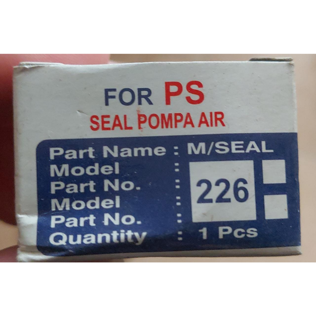 SEAL POMPA AIR TIPE PS-226