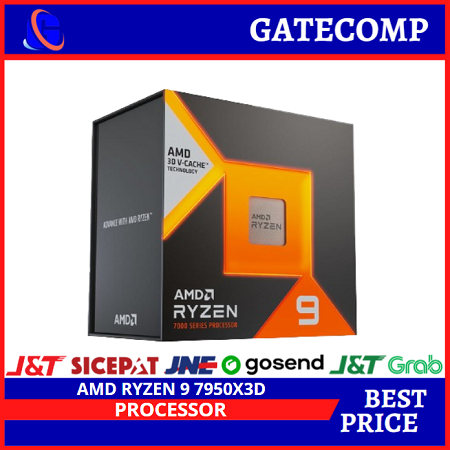 AMD RYZEN 9 7950X3D 16 Core 32 Threads Processor Up to 5.7GHz AM5