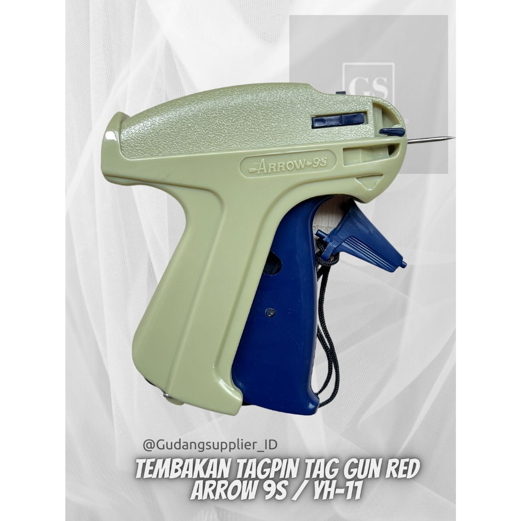 Tembakan Tag Pin Tag Gun Red Arrow 9S Tagging And Labelling Gun