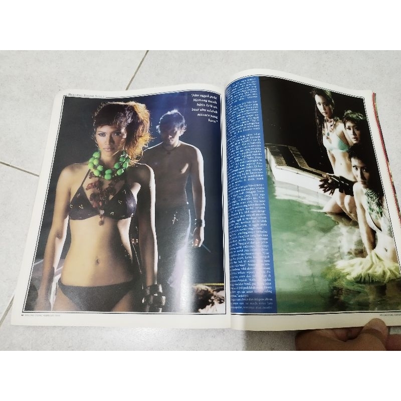 Pin Up Dewa 19 album Bintang lima di majalah rolling stone Indonesia cover Madonna