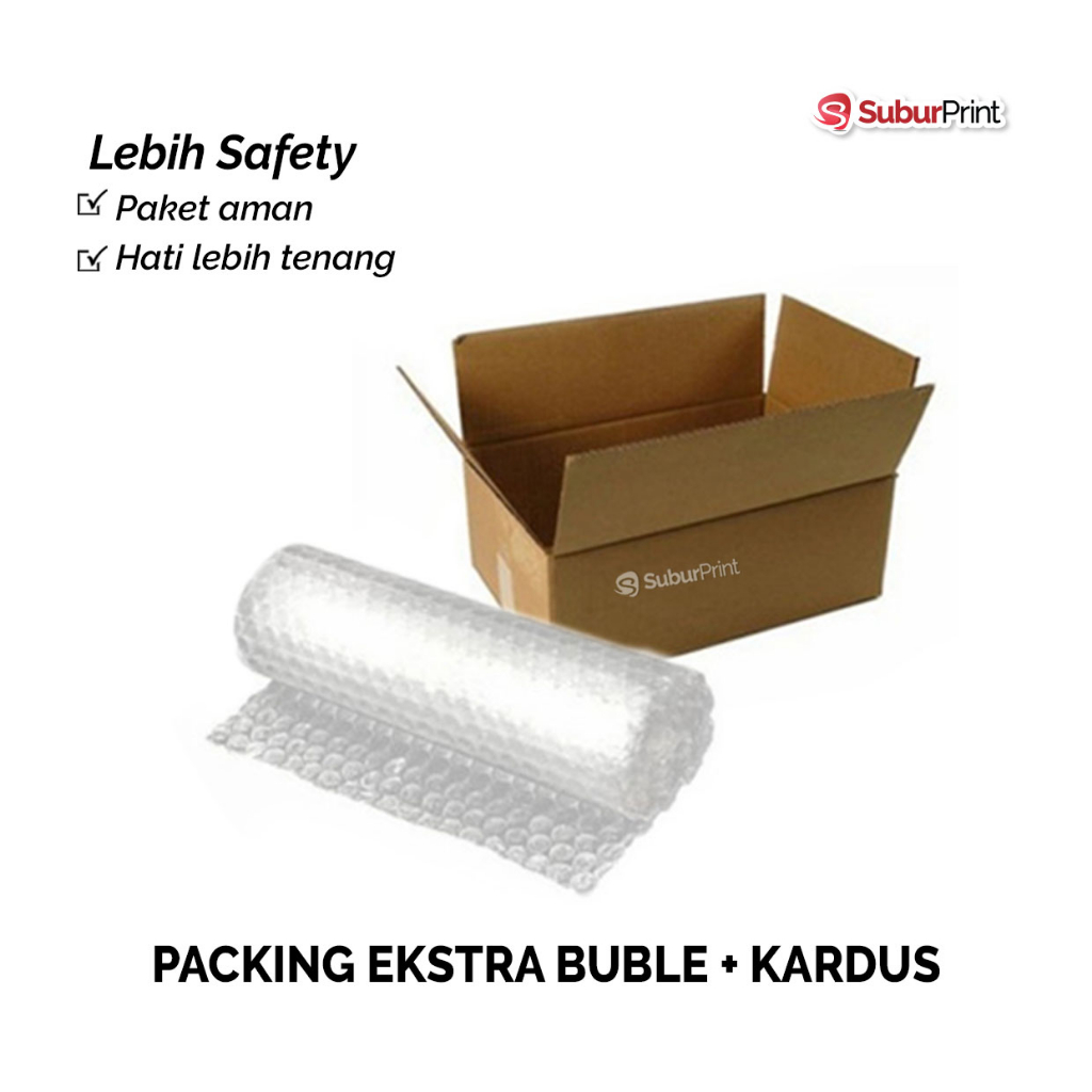 

Packing Ekstra Bubble + Kardus Agar Paket Anda Safety Lebih Aman Sampai Tujuan