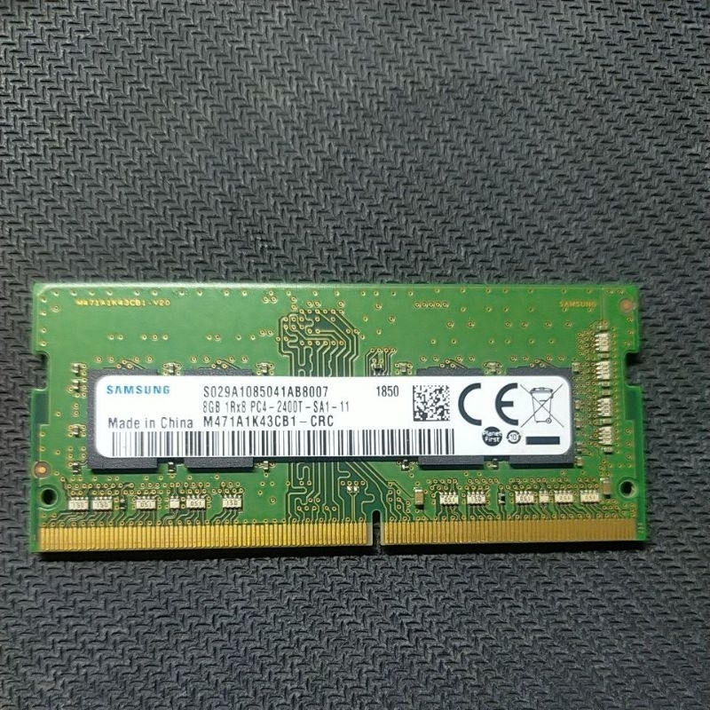 Ram DDR4 8gb sodimm. 2400mhz (cabutan)