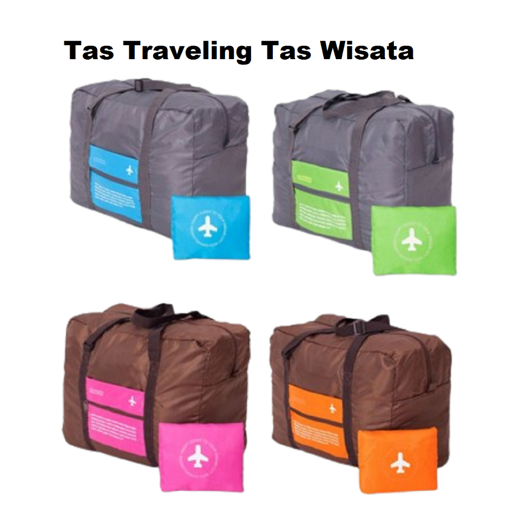 Folding Travel Bag Tas Lipat Tas Kait Koper Tangan Tas Traveling Tas Wisata