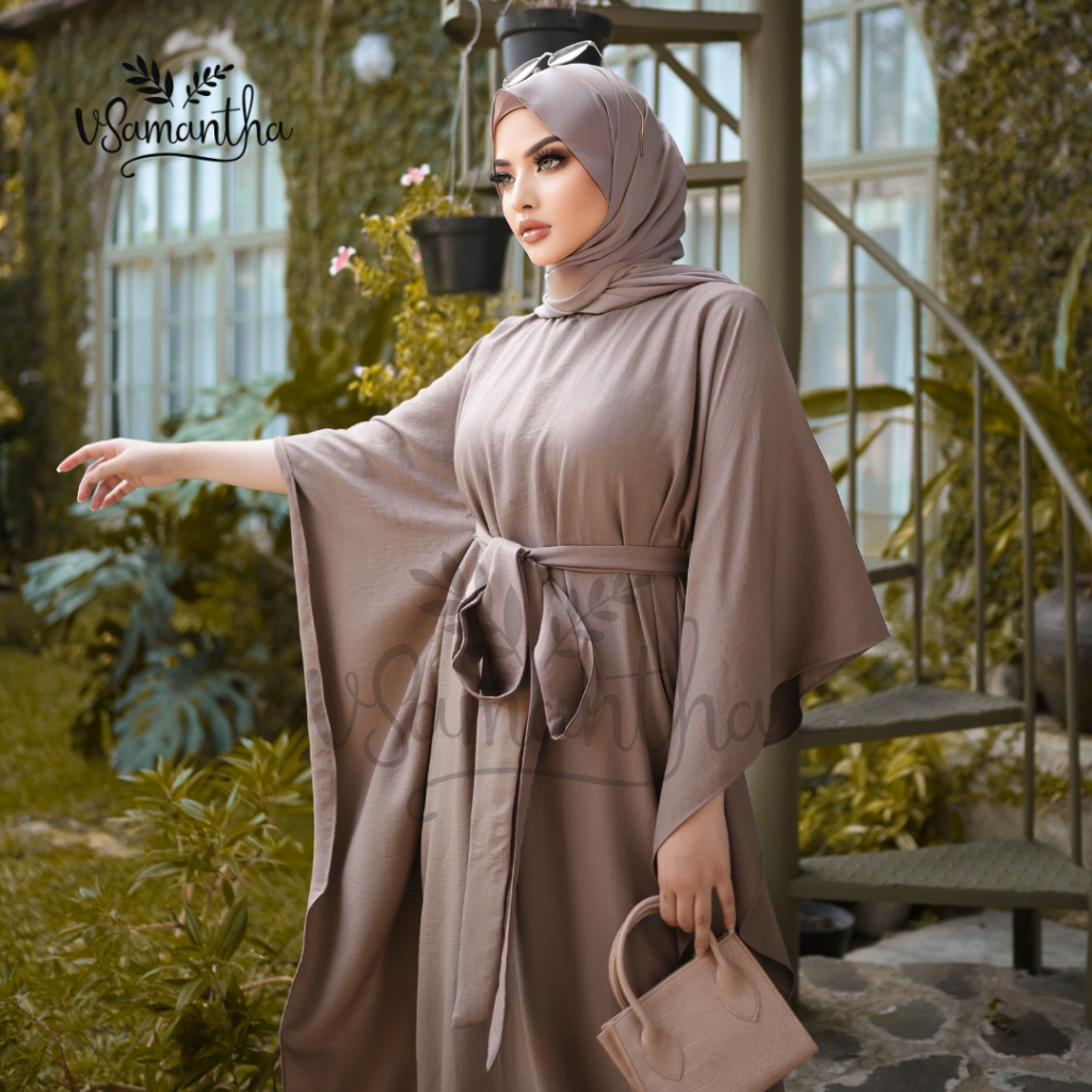 Gamis /  Dress Kalong Crinkle Airflow Madina