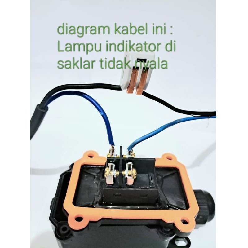 Saklar Waterproof Switch On Off Anti Air Hujan Box Kotak Outdoor 30A