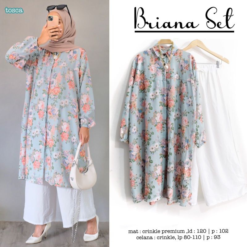 BRIANA/ZIYA BAJU WANITA TERBARU