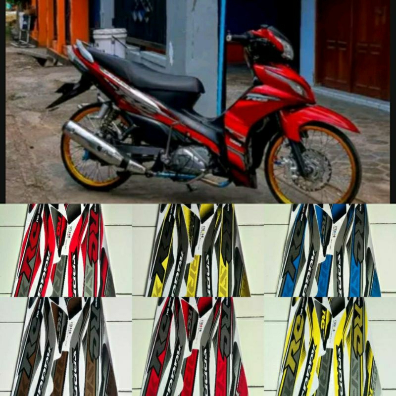 (Bisa COD) striping variasi Jupiter Z1 Jupiter Z robot shark RC grafis stiker jupiterz1 2010-2013