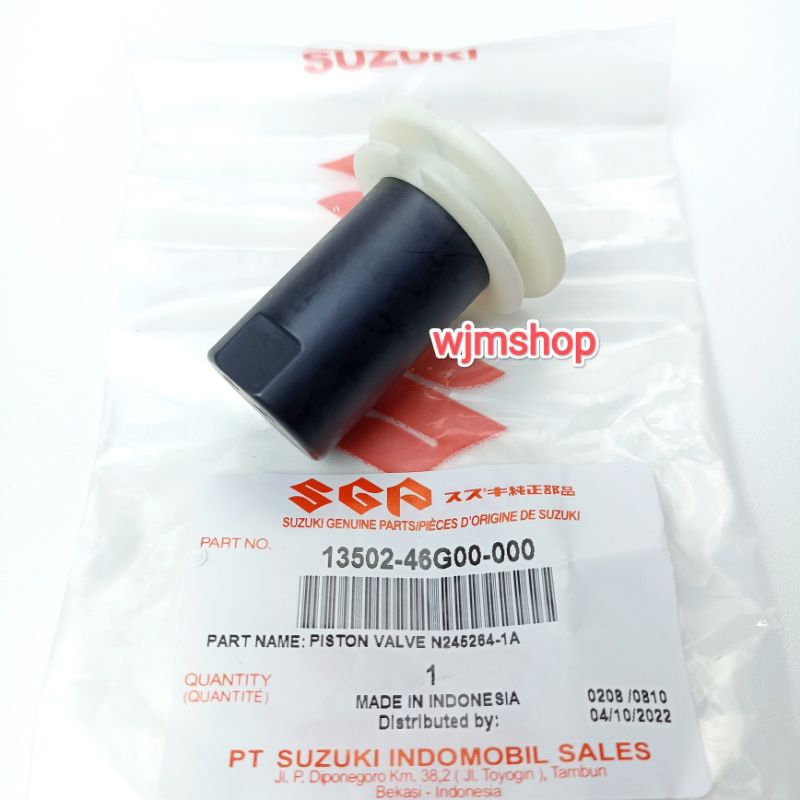 SKEP VACUM KARBU SPIN SKYWAVE SKYDRIVE HAYATE 13502-46G00-000 ORIGINAL SGP SUZUKI GENUINE PARTS