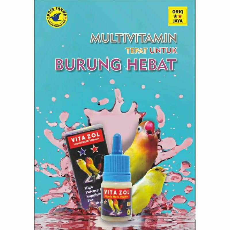 VITAZOL VITAMIN BURUNG ORIQ JAYA