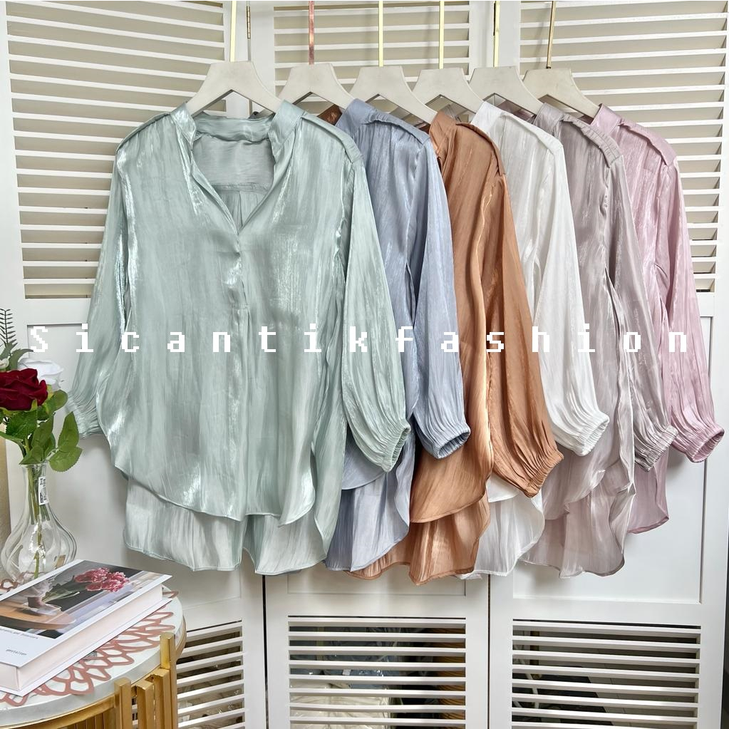 Kemeja Blouse Wanita / Shirt Wanita / Blouse Model Kekinian