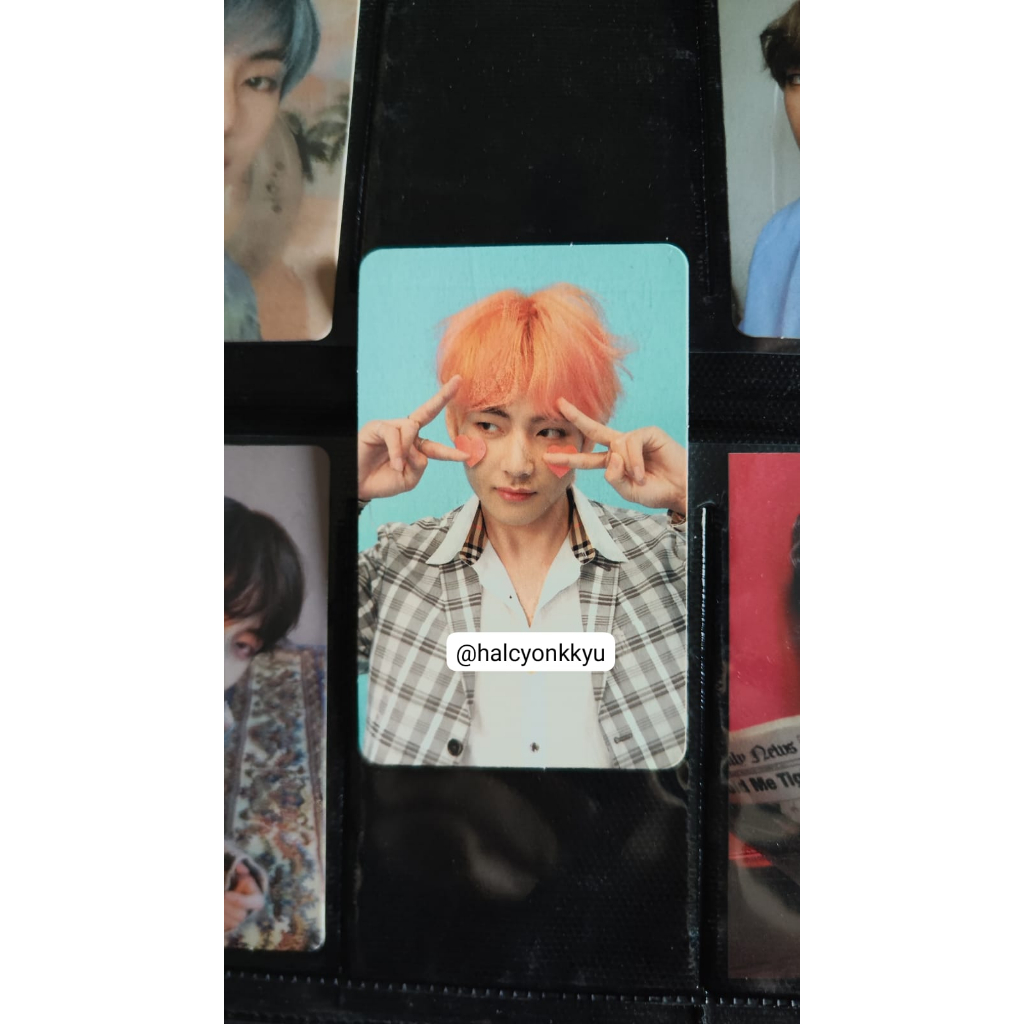 (WTS) Official PC Photocard BTS Taehyung V Answer F
