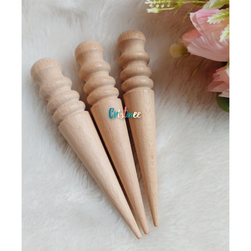 Wood slicker / Kayu gosok pinggiran kulit