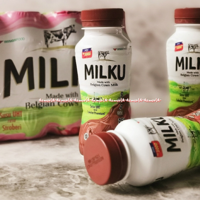 

Milku Made With Belgian Cow Susu Uht 200ml Susu Botol Rasa Coklat Premium Minuman Susu Botol Untuk Anak Anak Bernutrisi