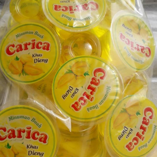 Carica Khas Dieng Wonosobo Gula Asli No Pengawet FREE BUBBLE WRAP Oleh-oleh Khas Dieng Minuman Manisan Buah Carica