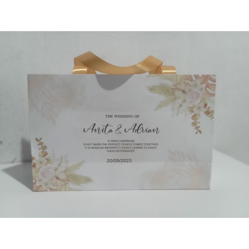 

paperbag Bridesmaids / tas kertas cetak