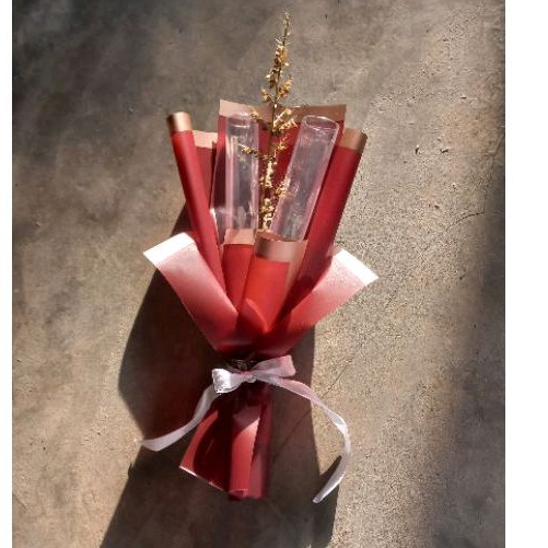 mini buket. buket uang mini. buket thr